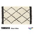 画像1: 【東リ】マット TOM5013　 50cm×80cm<br>玄関からキッチンまで使える東リのマット。ラグで人気のパターンから個性的なカタチのものまで、バリエーションに富んだラインナップをご用意しました。 (1)