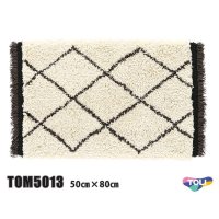 【東リ】マット TOM5013　 50cm×80cm 玄関からキッチンまで使える東リのマット。ラグで人気のパターンから個性的なカタチのものまで、バリエーションに富んだラインナップをご用意しました。