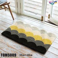 【東リ】マット TOM5009 50cm×80cm 玄関からキッチンまで使える東リのマット。ラグで人気のパターンから個性的なカタチのものまで、バリエーションに富んだラインナップをご用意しました。