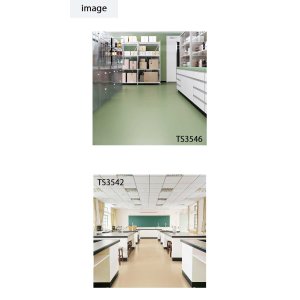 画像5: 東リ 複層ビニル床シートFS　耐薬スーパーKシートNW（10cm単位での販売） 1820mm（厚2mm）優れた耐薬品性、帯電防止性、耐動荷重性を兼ね備えた、高機能ノーワックスビニル床シート。