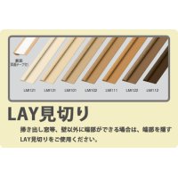 東リ LAY見切り LAYフローリング や ピタフィー など タイル用の床見切り材 2mm厚床材用 高さ4mm 長さ2100mm