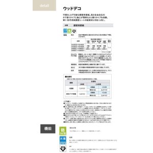画像4: 東リ ウッドデコ　1m以上10cm単位でご注文いただけます。 腰壁用壁紙 不燃仕上げ可能な腰壁用壁紙。