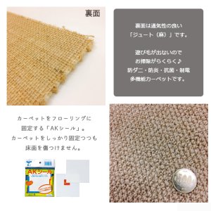 画像4: 東リ  日本製 多機能カーペット 【ボンフリー2 8畳】ウールラグ/抗菌/防炎/防ダニ/子供/ペット/絨毯/静電/カーペット(ホットカーペット/床暖房/春夏秋冬用/オールシーズン/じゅうたん/ラグ/遊び毛無し ★送料無料(北海道沖縄離島除く)