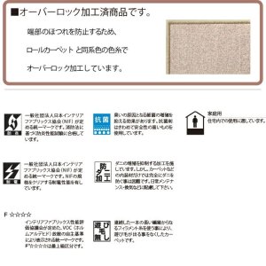画像6: 東リ  日本製 多機能カーペット 【セグエ 6畳】ラグ/抗菌/防炎/防ダニ/子供/ペット/絨毯/静電/カーペット(ホットカーペット/床暖房/春夏秋冬用/オールシーズン/じゅうたん/ラグ/遊び毛無し ★送料無料(北海道沖縄離島除く)