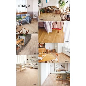 画像5: 【セミオーダーダイニングマット】東リ 185cm×185cm拭ける　95色からカラーを選択　 抗菌 抗ウィルス 防カビ 防炎  床暖OK