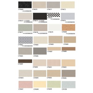 画像7: 東リ　クッションフロア CFシート H (1m単位) ダブル幅1820mm 厚さ1.8mm  全商品 抗ウィルス・抗菌・防カビ機能 ※2024年7月25日より新品番になっております。