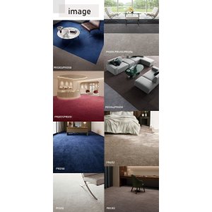 画像4: 東リ　プライムクラス　 50cm×50cm 光沢感のあるカットパイルで流し貼りを実現した高級タイルカーペット。ワンランク上のしつらえを演出します。