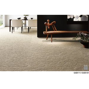 画像4: 東リ ソコイタリグランドエア－2 タイルカーペットGX-81000 50cm×50cm 方向に広がるボリュームのあるループパイルが高級感を演出。グッドデザイン賞受賞。