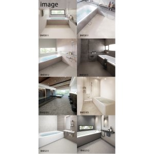 画像3: 東リ 発泡複層ビニル床シート バスナリアルデザイン（1m以上10cm単位での販売） 1820mm（厚3.5mm） 浴室の高級感を演出。ヒートショックの軽減、防滑性、水はけ性、クッション性に優れた床材です。