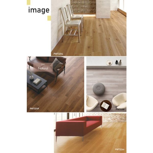 画像3: 東リ 複層ビニル床タイルFT  ロイヤルウッド 180幅  ケース（12枚） 180mm×1260mm　豊富な色柄と多様なサイズ。リアルな木目柄プリントタイル。エコマーク認定商品。 (3)