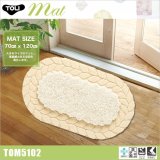 画像: 東リ マット TOM5102　70cm×120cm　柔らかく、シンプルなニット柄。さりげない光沢感が上品な風合いを演出します。玄関やキッチン、お部屋のアクセントにも！★送料無料（北海道、沖縄県、離島は除きます）