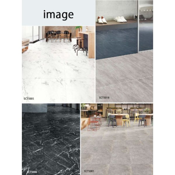 画像4: 東リ ビニル床タイル イークリンNW-EX  （イークリン・モアNW-EX）　 ケース（10枚） 600mm×600mm(面取R面取) <br>いつものお掃除でずっときれい！ワックスメンテナンス不要。 (4)