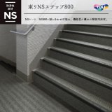 画像: 東リNSステップ800　マンション・階段用床材  Aタイプ（蹴込み一体型）1200mm×500mmｍ
