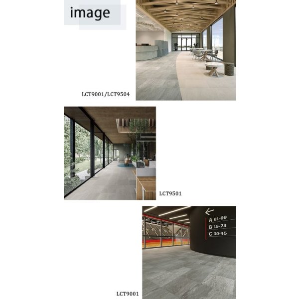 画像5: 東リ　コンポジションビニル床タイル<br>バイオミックストーン (厚さ3mm) ケース(8枚)  600mm×600mm (5)