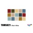 画像1: 東リ マット TOM5021　50cm×80cm　玄関からキッチンまで使える東リのマット。ラグで人気のパターンから個性的なカタチのものまで、バリエーションに富んだラインナップをご用意しました。 (1)