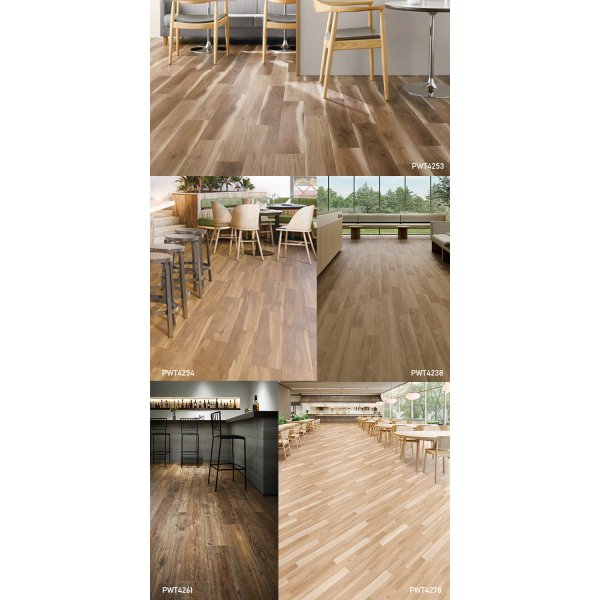 画像6: 東リ  複層ビニル床タイルFT   ロイヤルウッド (150mm幅)  ケース（20枚） 150mm×900mm<br>豊富な色柄と多様なサイズ。リアルな木目柄プリントタイル。エコマーク認定商品。 (6)